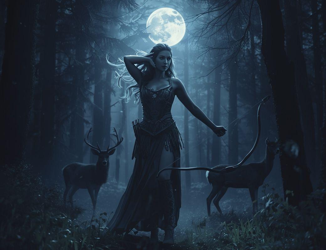 Artemis and the Wild Moon