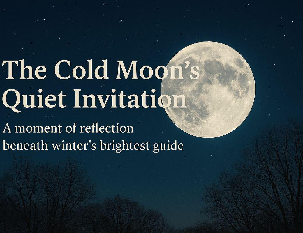 The Cold Moonโs Quiet Invitation