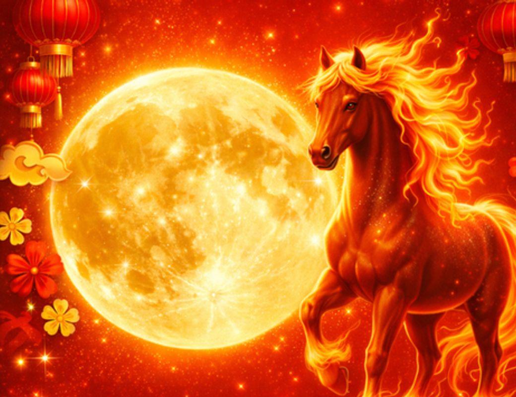 Illustration for Lunar New Year or Chinese New Year?