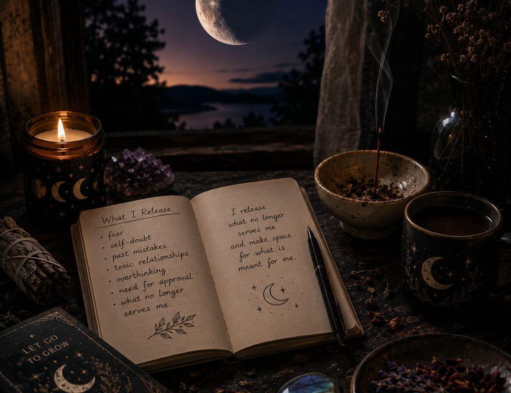 The Art of Letting Go Under the Waning Moon