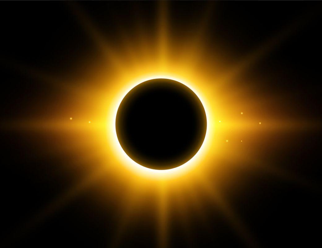 Illustration for โ Solar Eclipse & New Moon ๐: A Turning Point