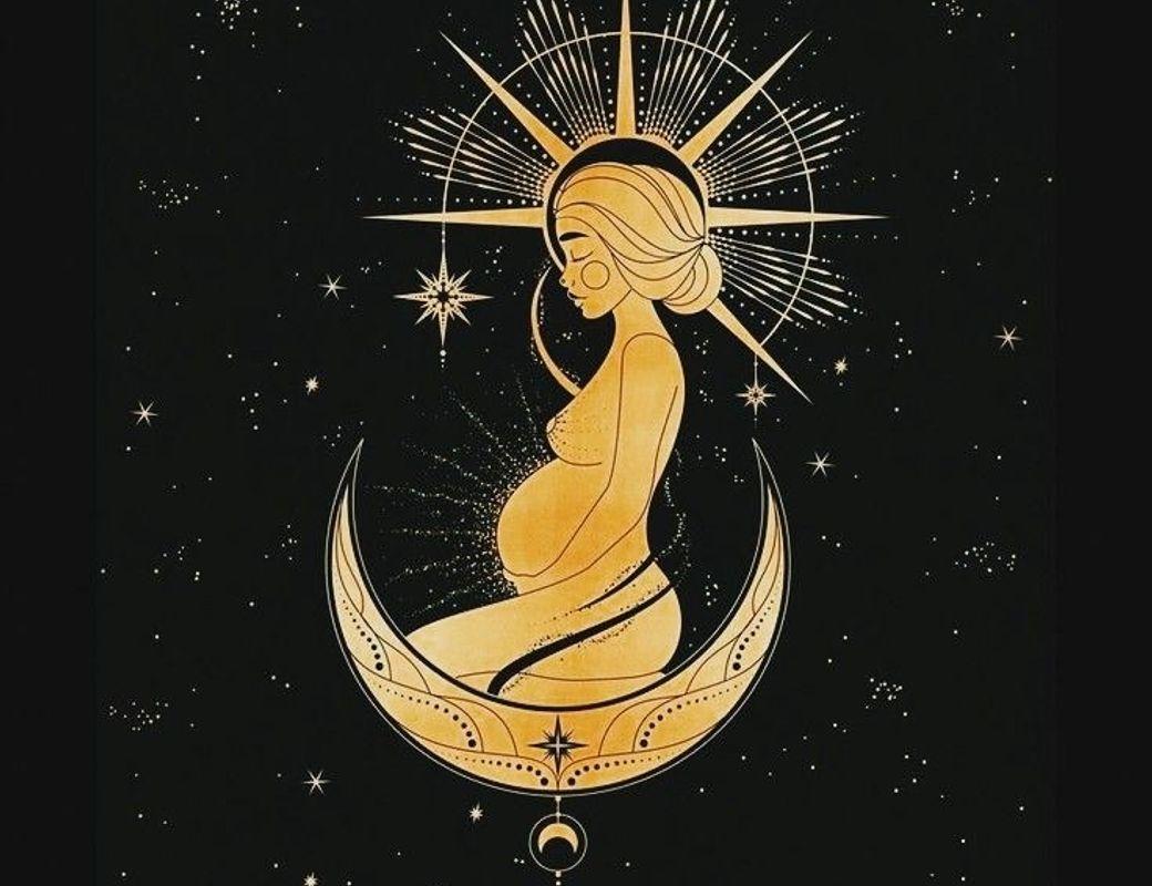 Illustration for The moon, the cycle, and birth ๐
