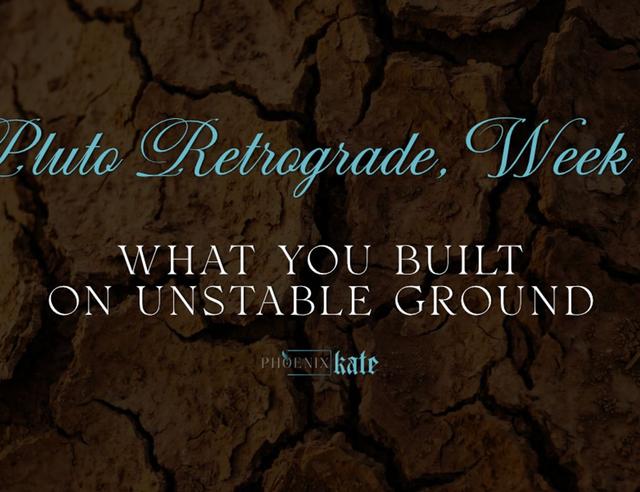 Pluto Retrograde, Week 3