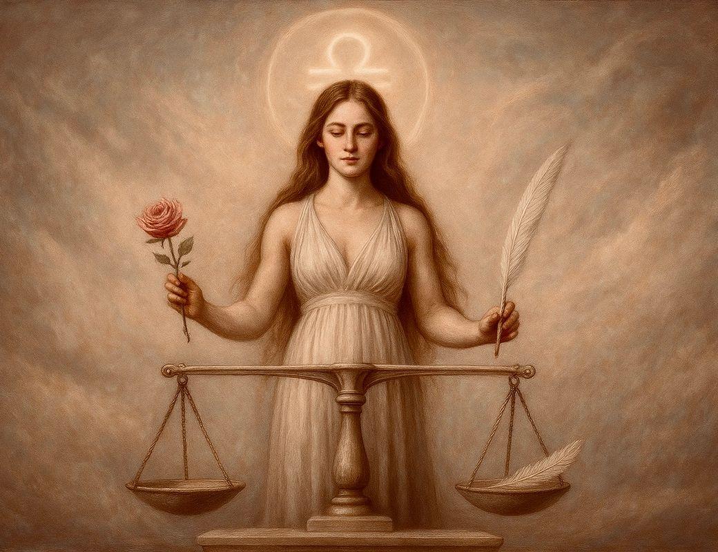 Illustration for VENUS IN LIBRA