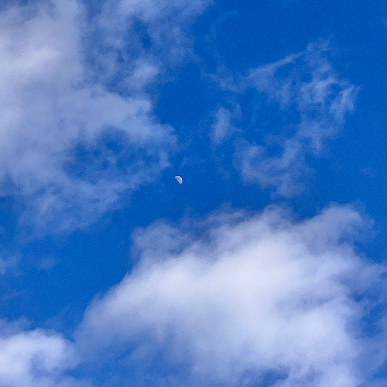 The Moon over Salzgitter, Deutschland — waxing gibbous, Lunar Day 12