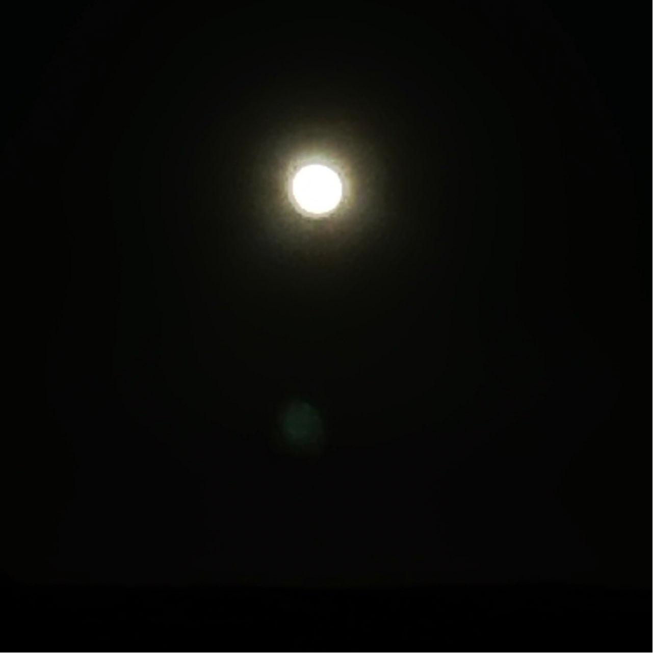 The Moon over Germersheim, Deutschland — full moon, Lunar Day 16