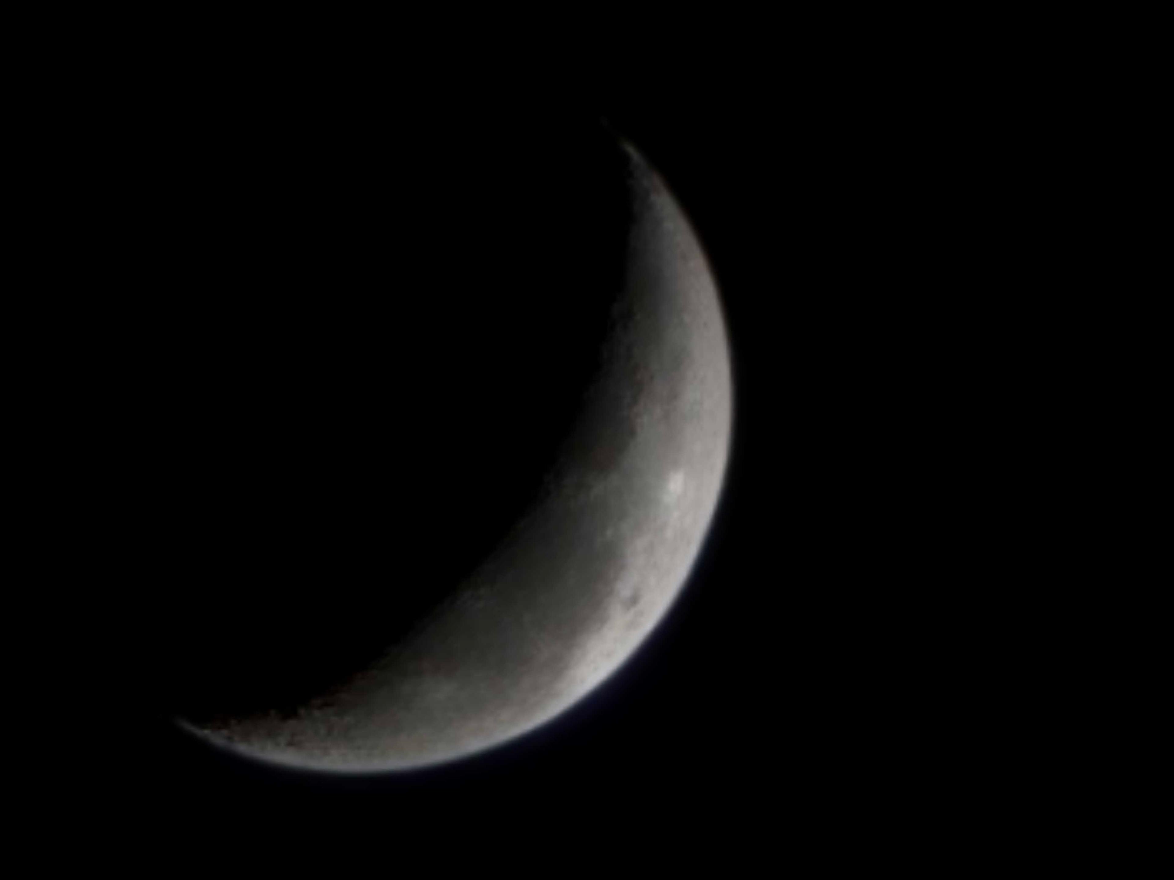 The Moon over Englewood, United States — waning crescent, Lunar Day 26