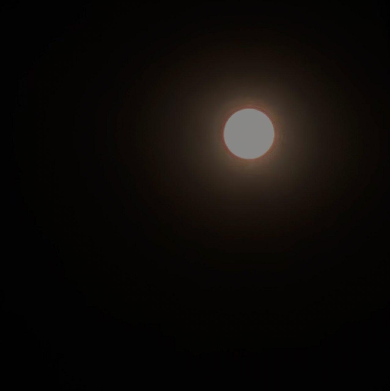 The Moon over Biberach an der Riß, Deutschland — full moon, Lunar Day 16