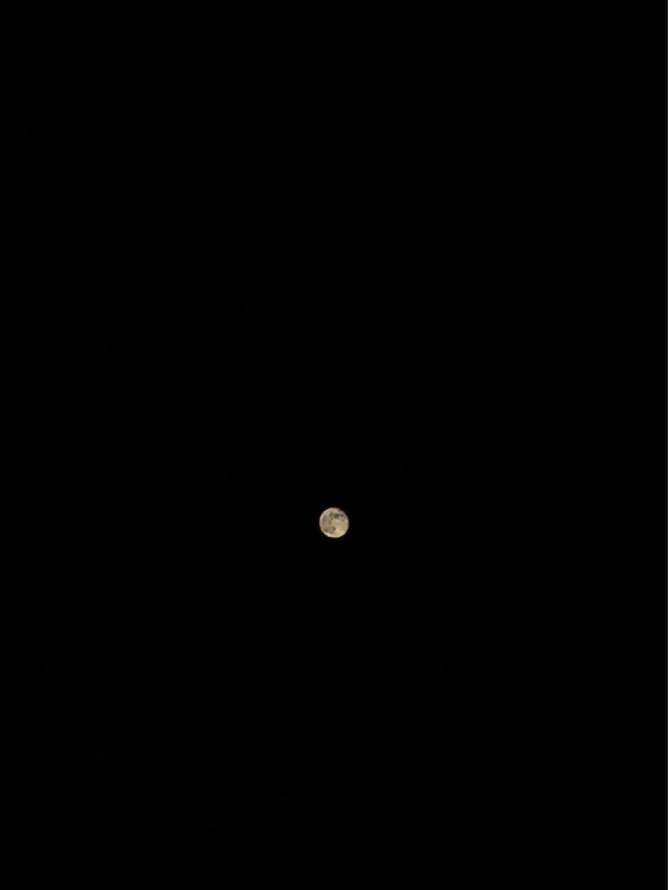 The Moon over Mende, France — full moon, Lunar Day 16