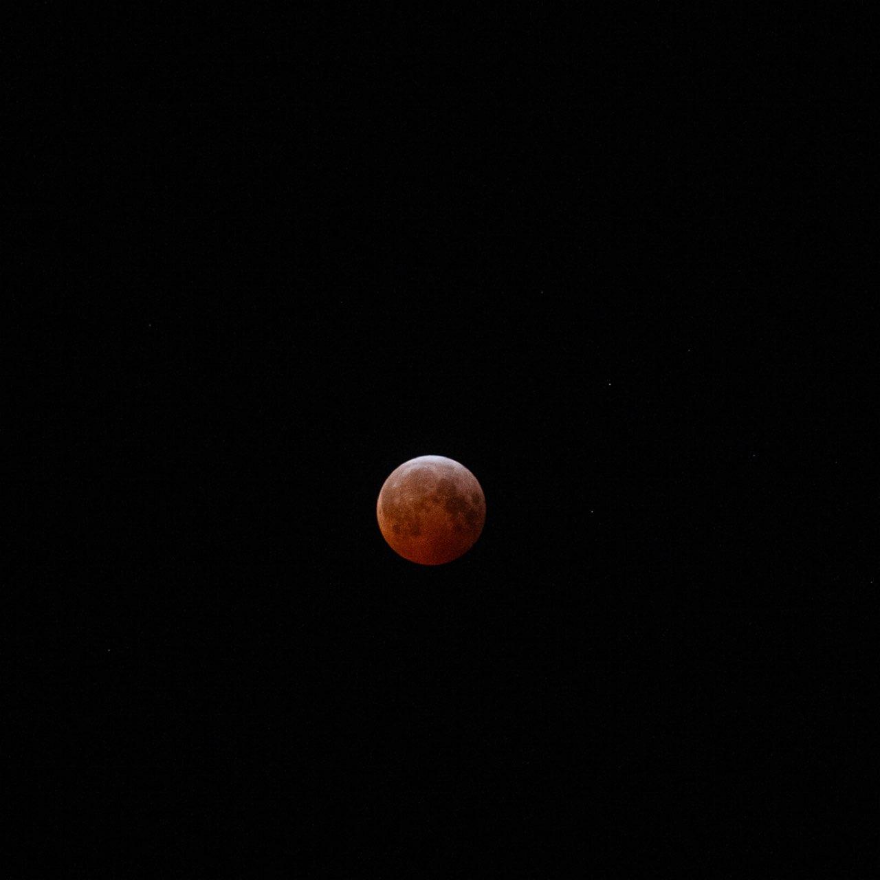 The Moon over Oakville, Canada — full moon, Lunar Day 15
