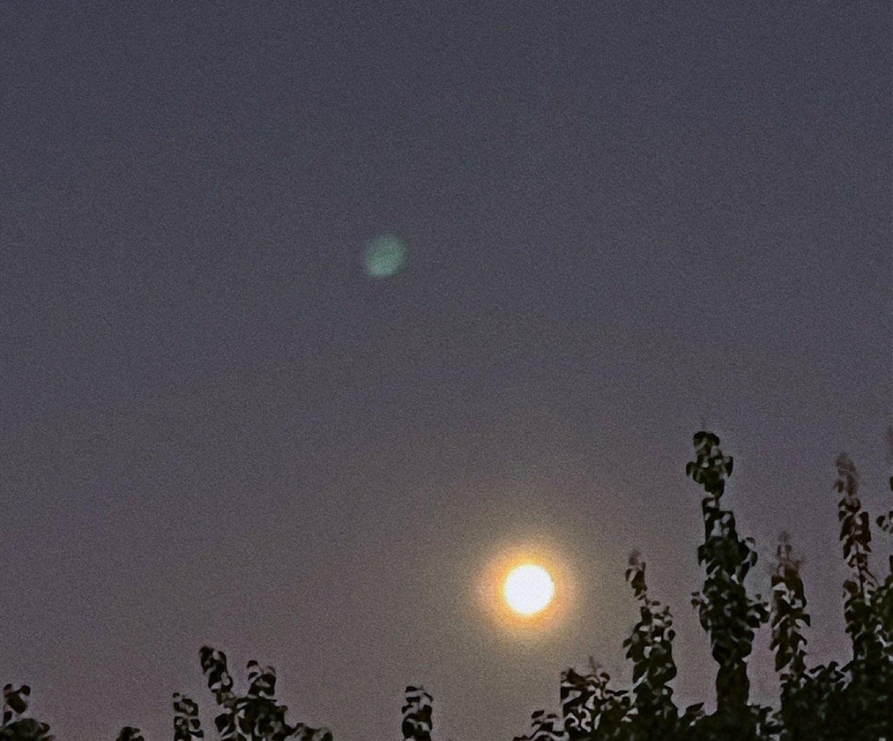 The Moon over Adelaide, Australia — full moon, Lunar Day 15