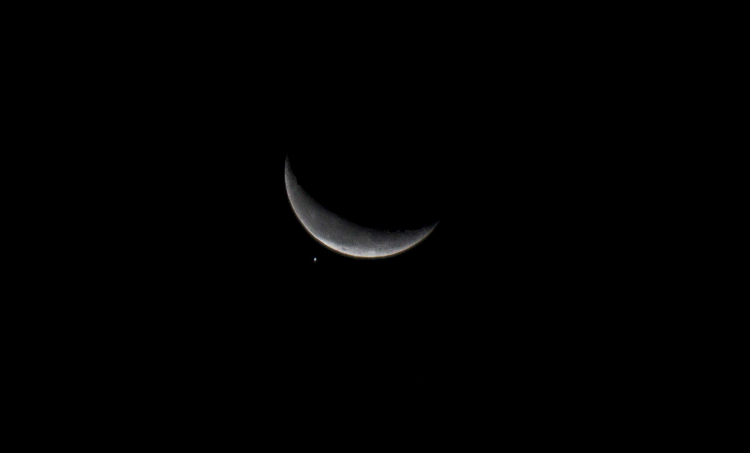 The Moon over Englewood, United States — waning crescent, Lunar Day 26