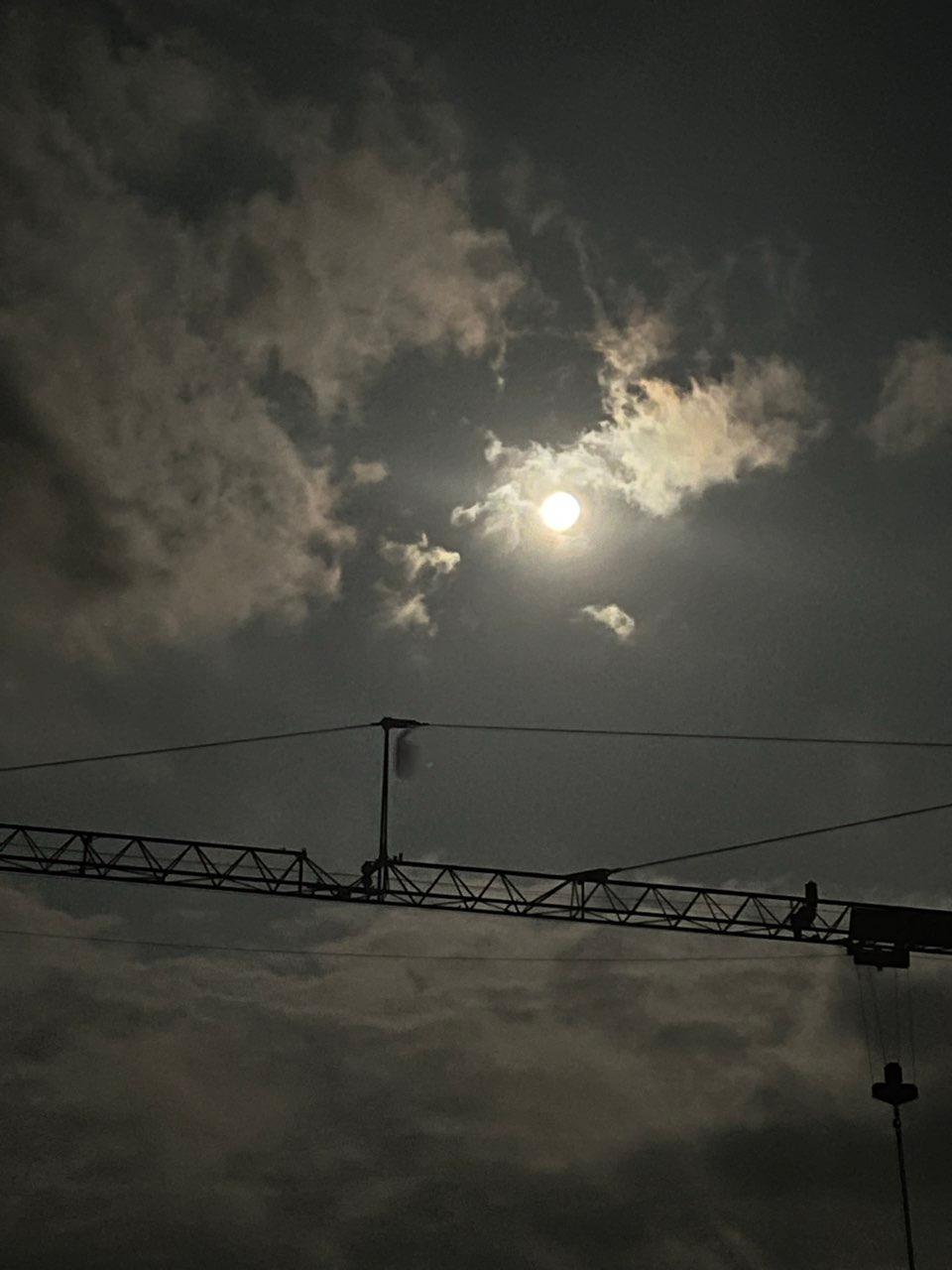 The Moon over Reichenbach am Heuberg, Deutschland — full moon, Lunar Day 15