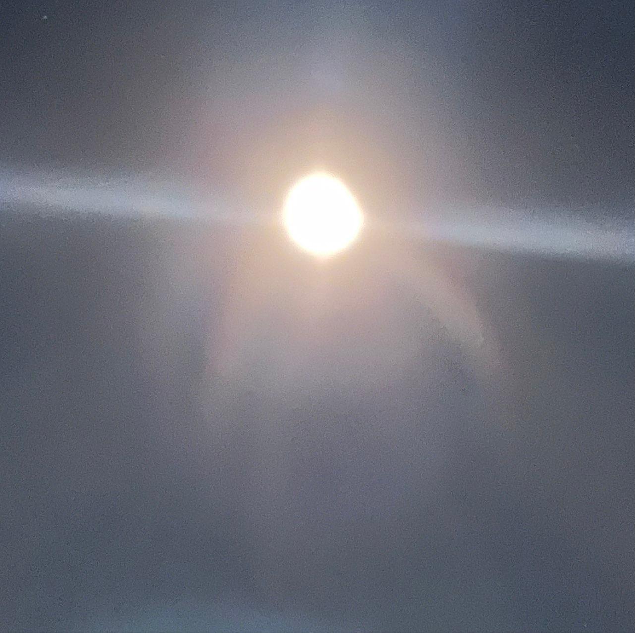 The Moon over St. Gallen, Schweiz — full moon, Lunar Day 16