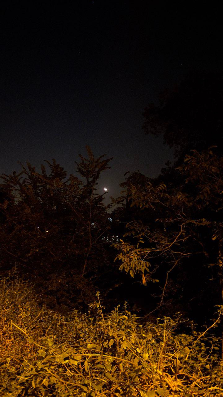The Moon over Sant Cugat del Vallès, España — last quarter, Lunar Day 23