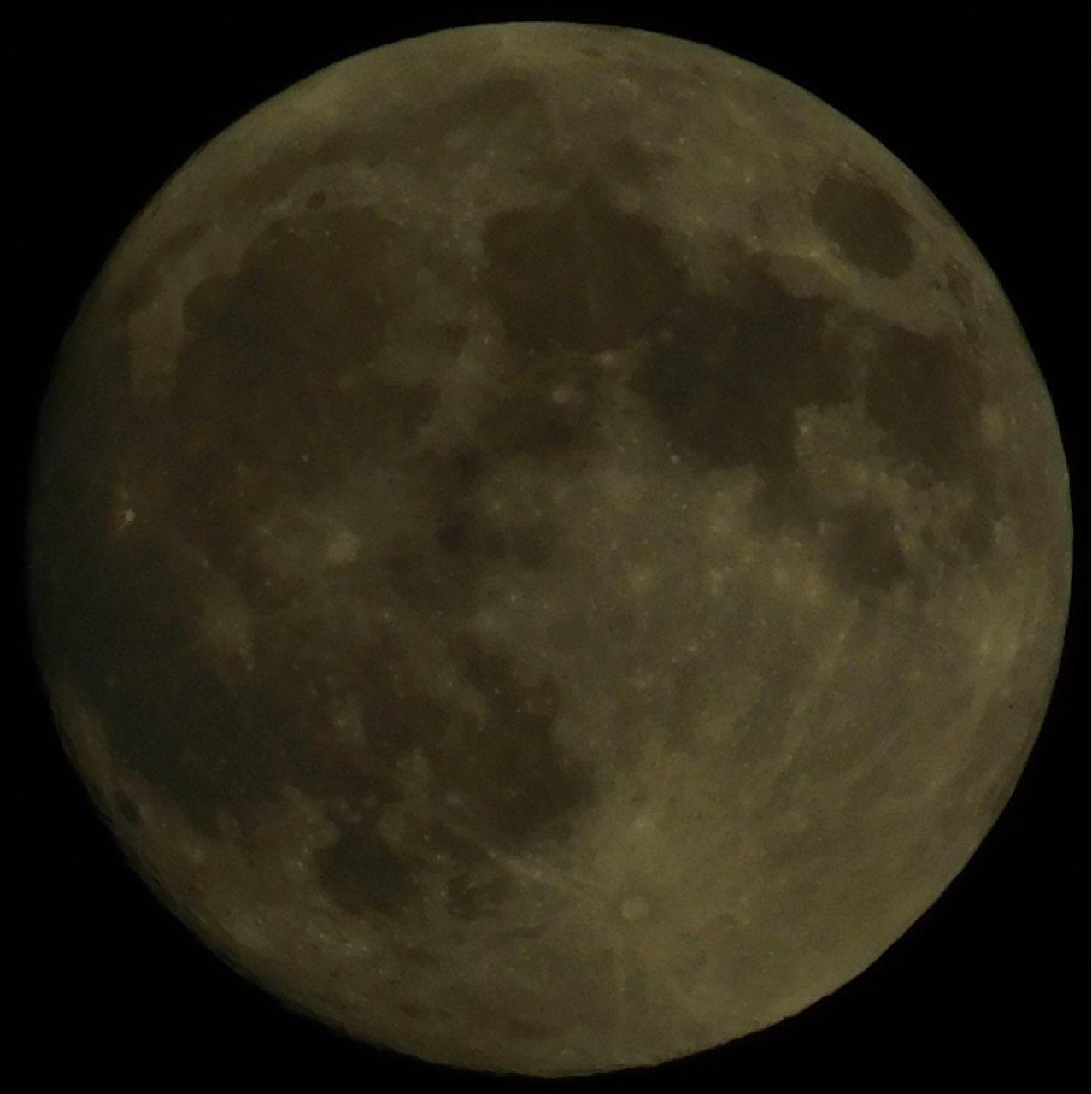 The Moon over Siklós, Hungary — full moon, Lunar Day 15