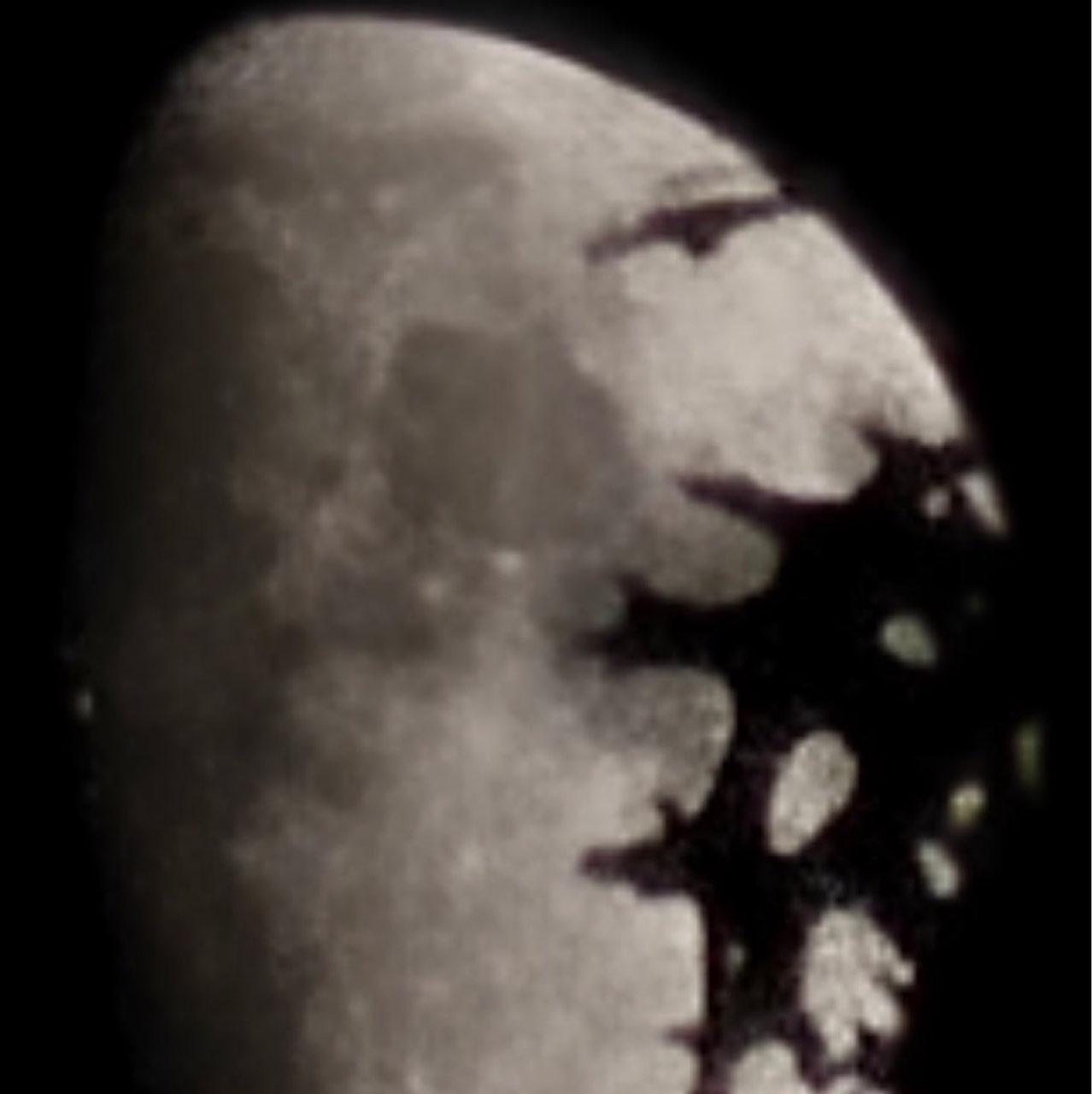 The Moon over Blairsville, United States — waxing gibbous, Lunar Day 11