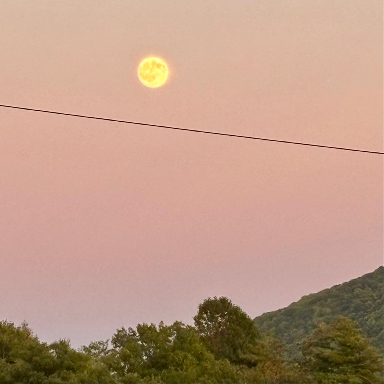 The Moon over Norton, United States — full moon, Lunar Day 16