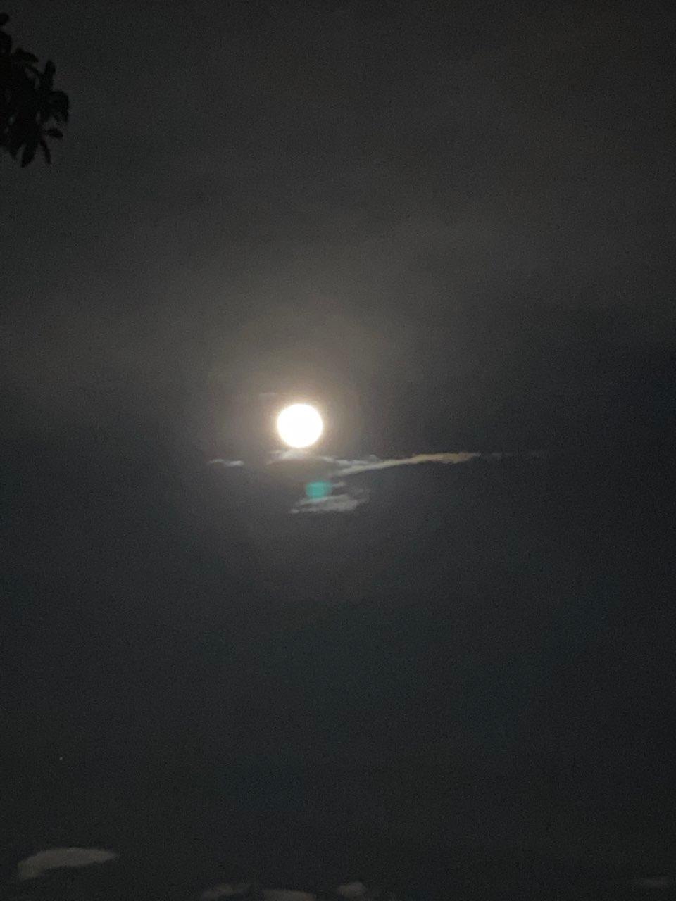 The Moon over Kew East, Australia — full moon, Lunar Day 14