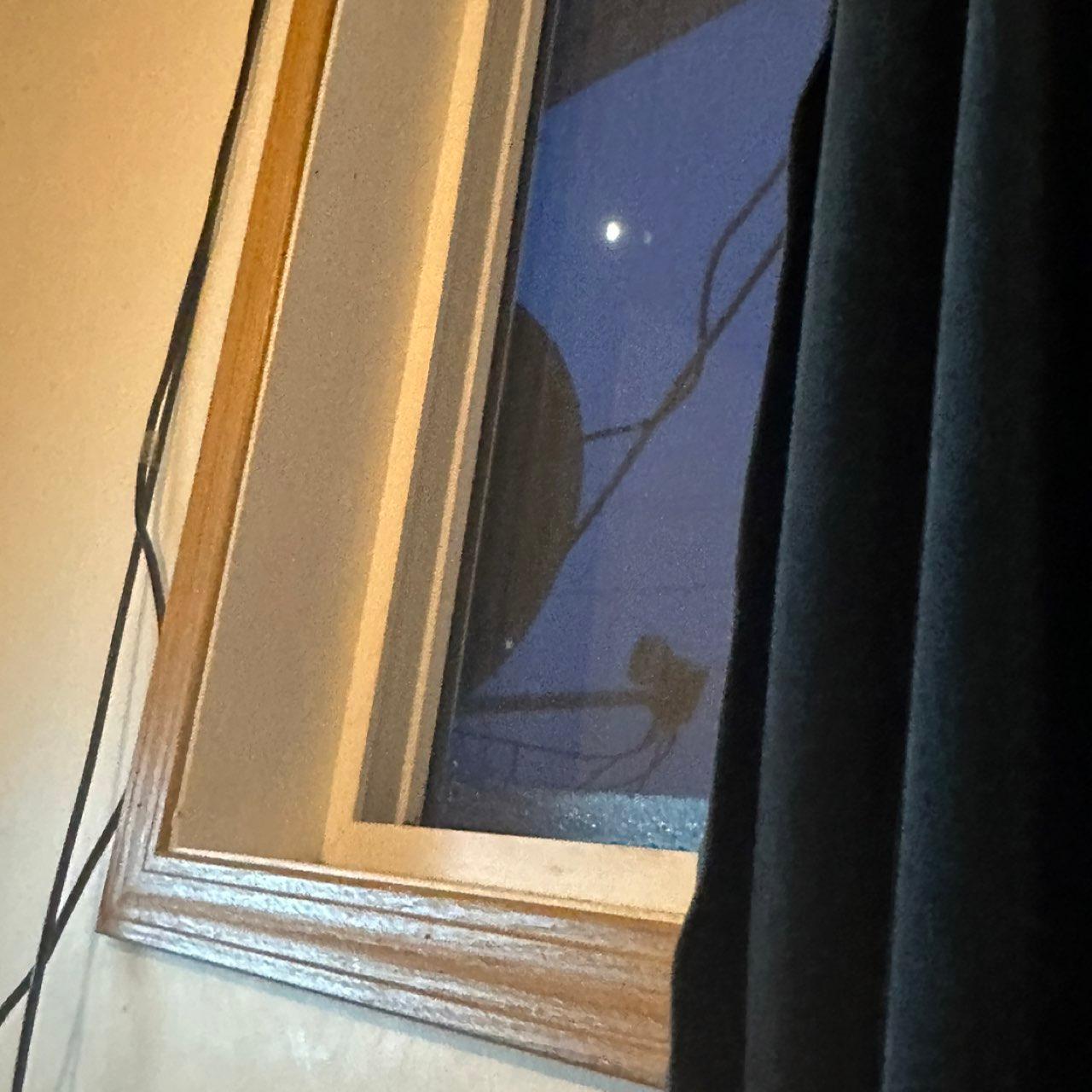 The Moon over Division #22, Unorganized, Canada — first quarter, Lunar Day 9