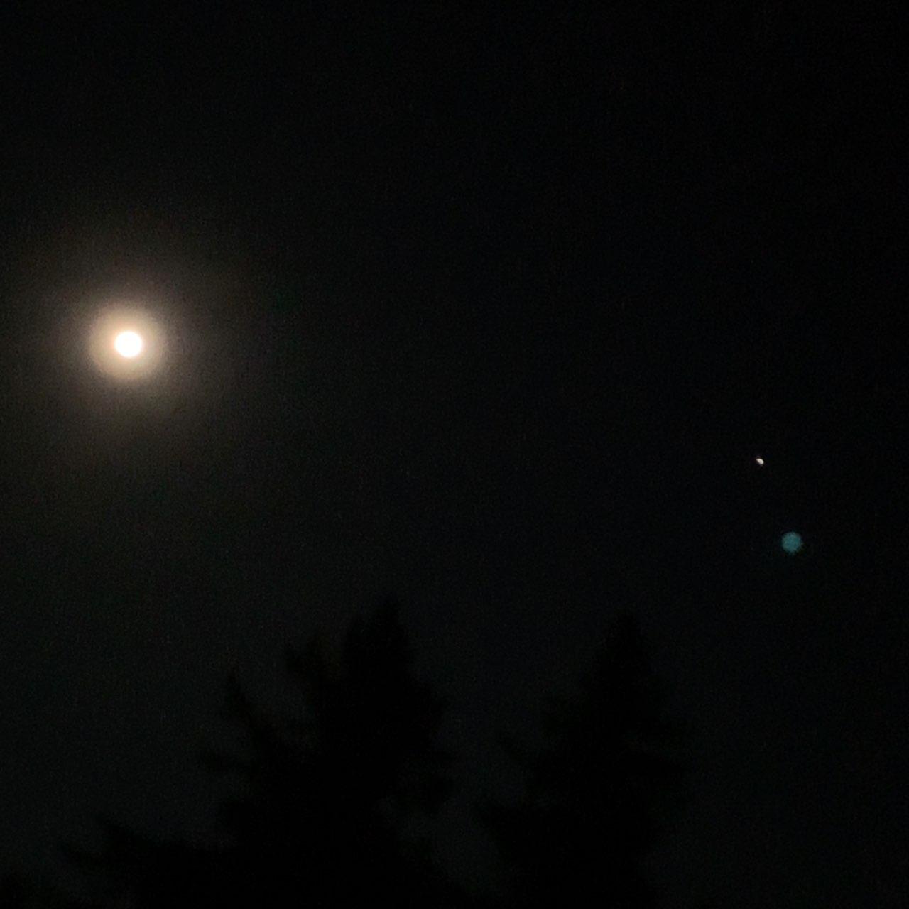 The Moon over Abbotsford, Canada — full moon, Lunar Day 15