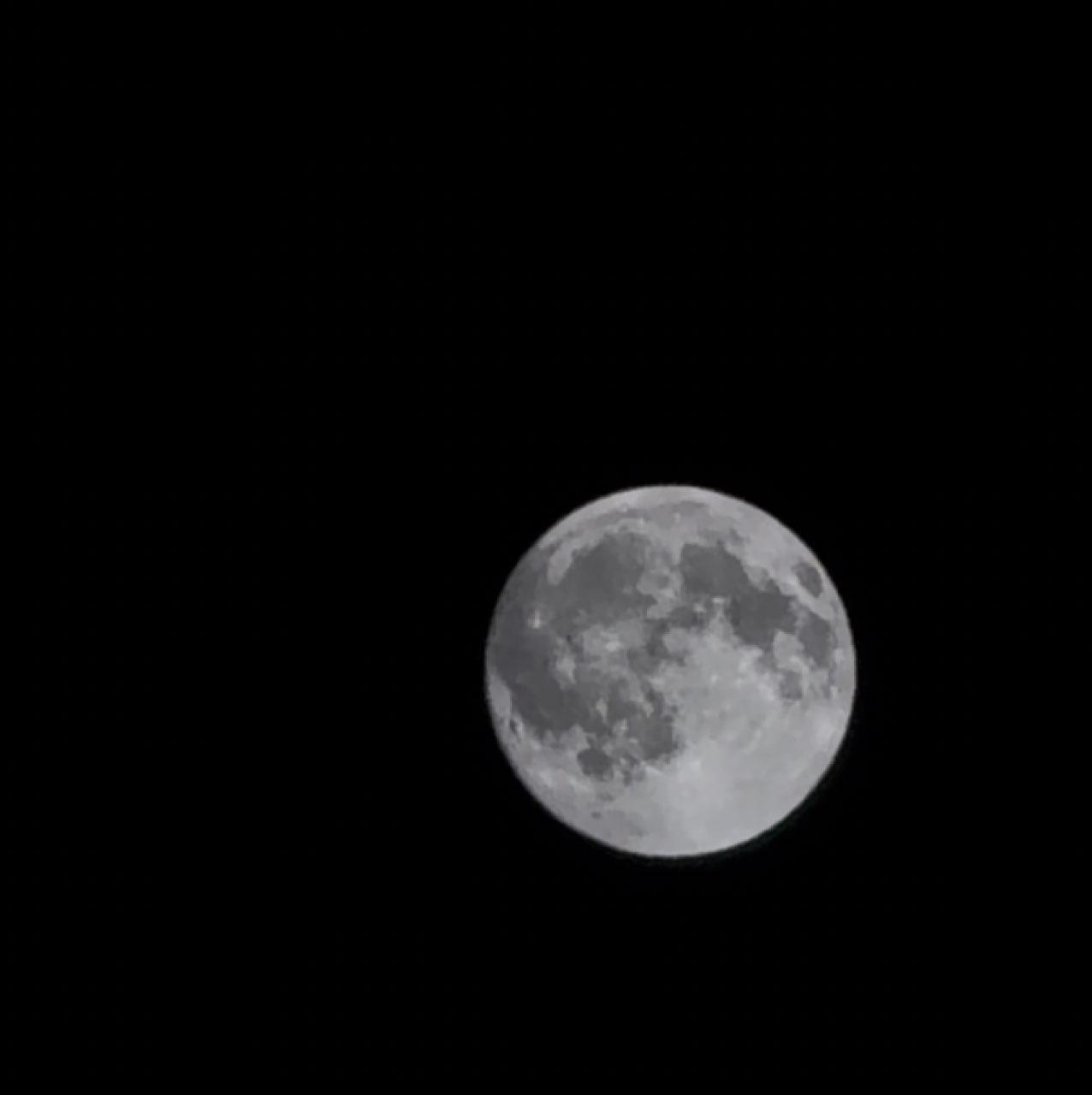 The Moon over Prairieville, United States — full moon, Lunar Day 16