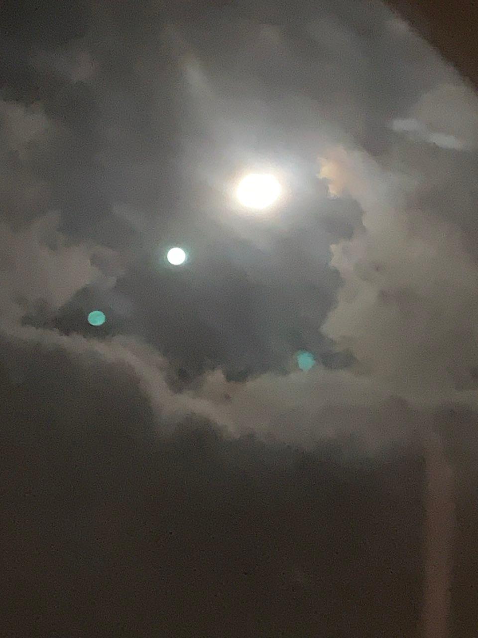 The Moon over Ottawa, Canada — full moon, Lunar Day 16