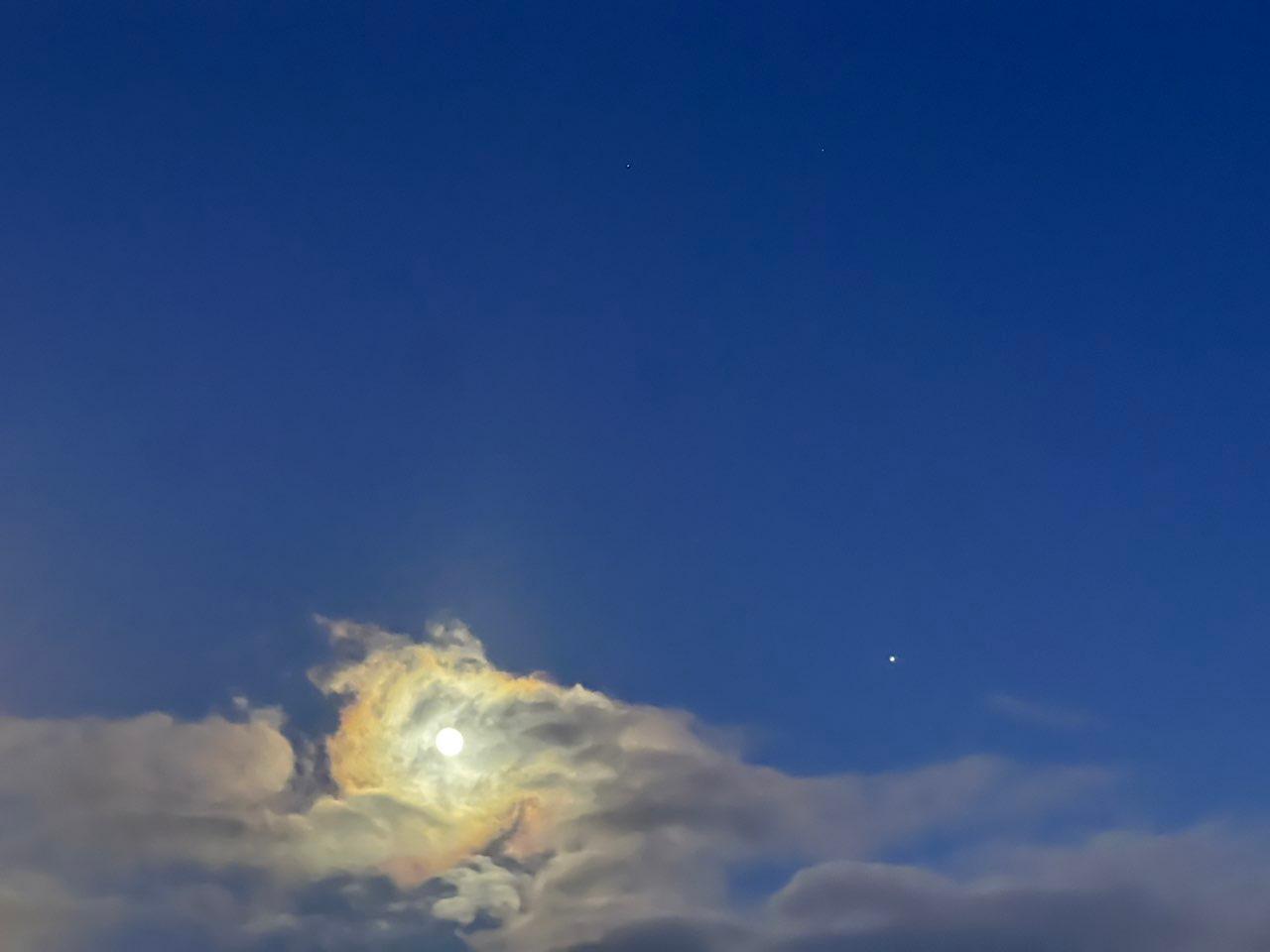 The Moon over White Valley No. 49, Canada — last quarter, Lunar Day 24