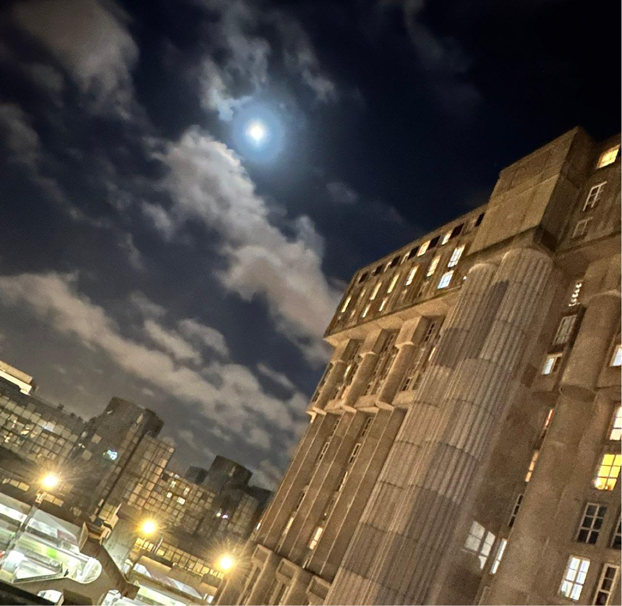 The Moon over Maisons-Alfort, France — waning crescent, Lunar Day 26