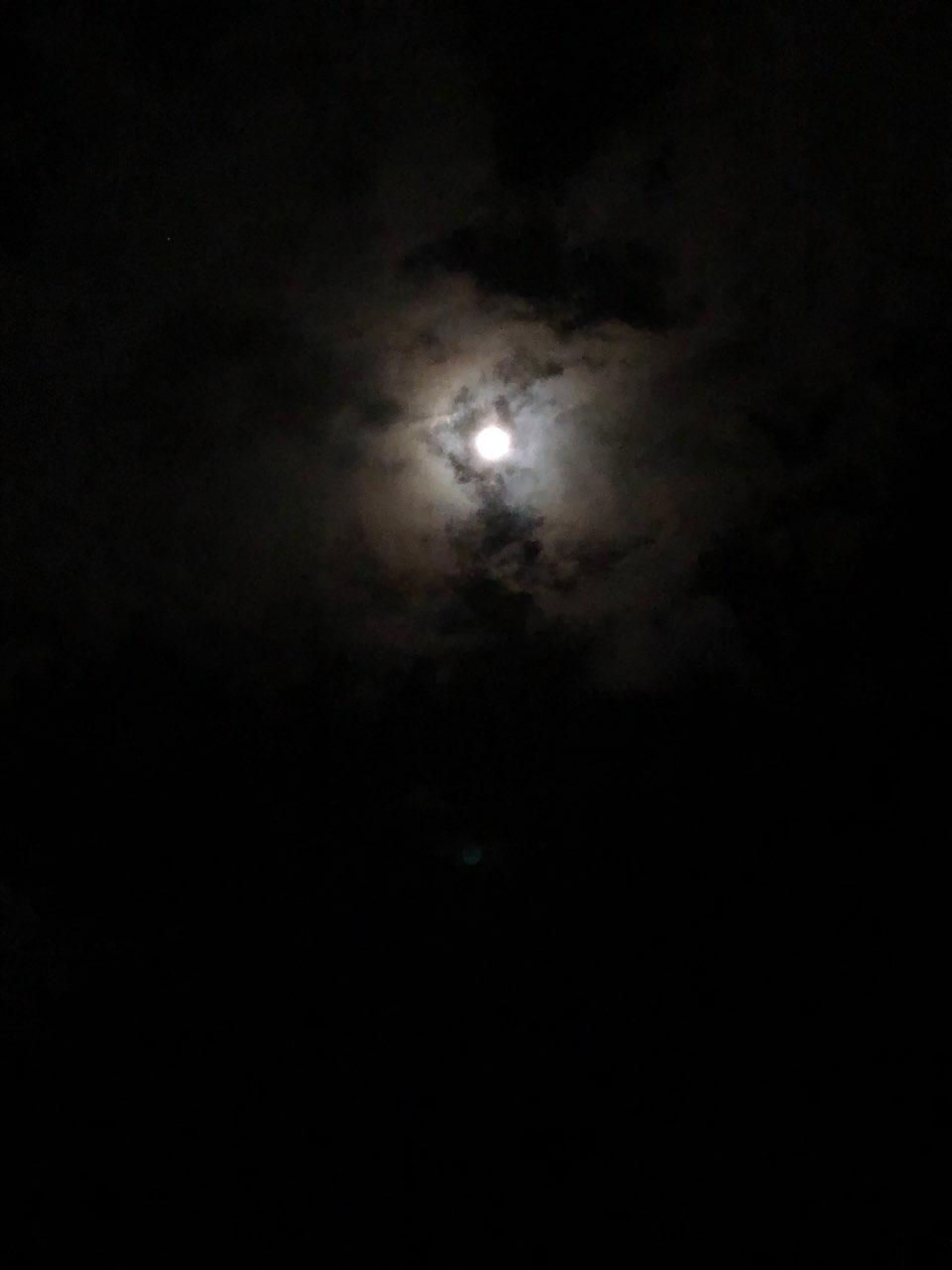 The Moon over Kearns, Australia — waning gibbous, Lunar Day 19