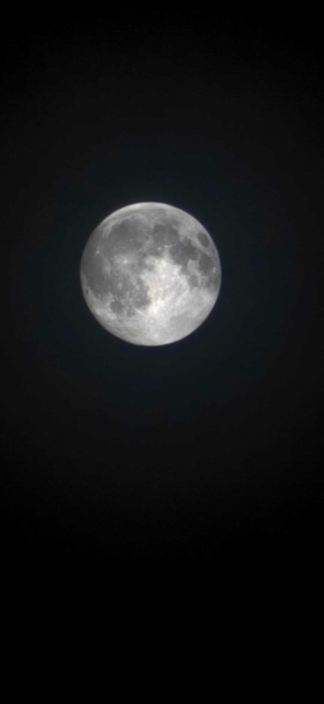 The Moon over Mallusk, United Kingdom — full moon, Lunar Day 15