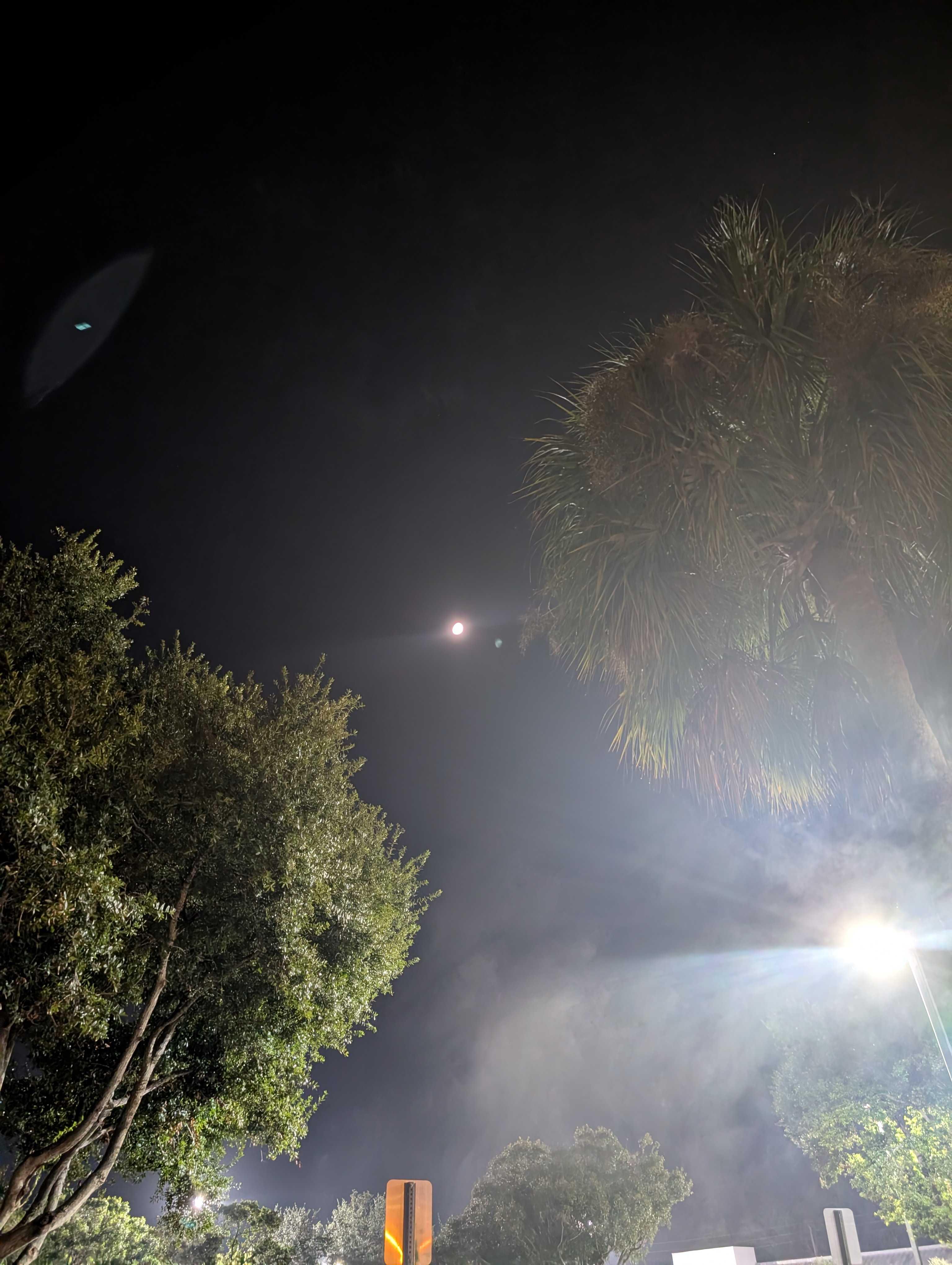 The Moon over Port St. Lucie, United States — waxing gibbous, Lunar Day 12