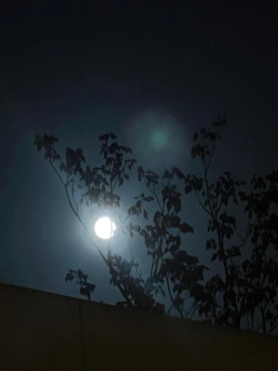 The Moon over Beyoğlu, Türkiye — full moon, Lunar Day 15