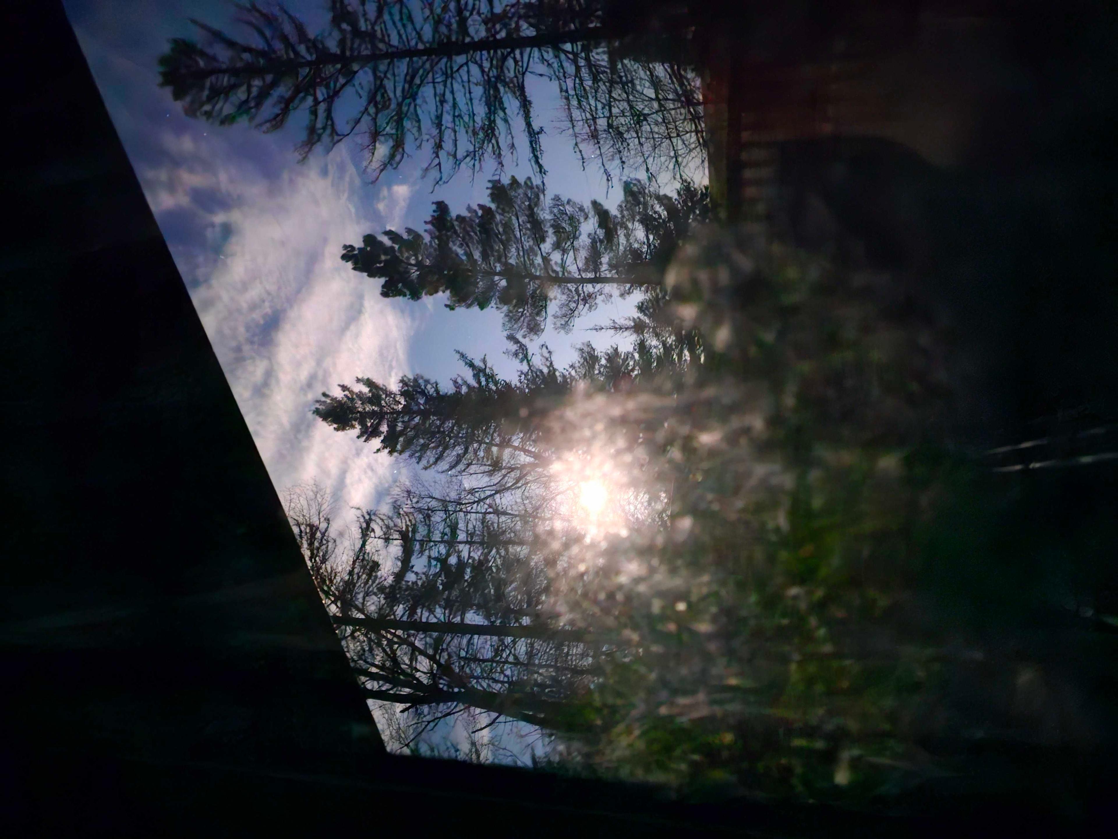 The Moon over Powassan, Canada — full moon, Lunar Day 14