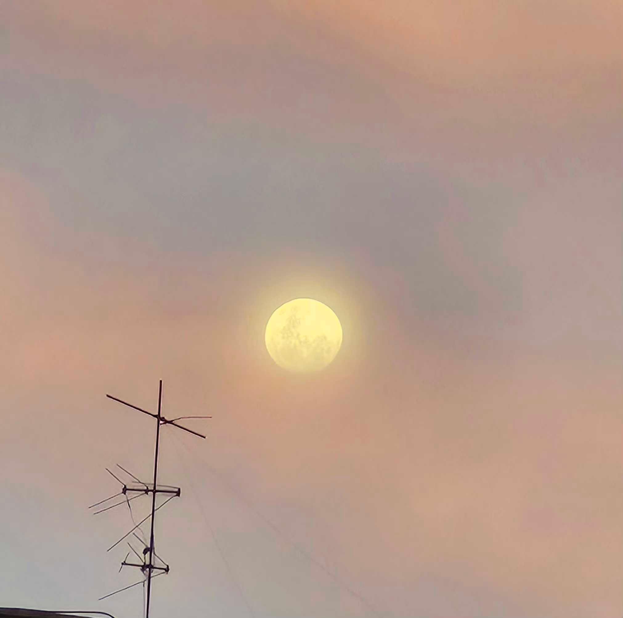 The Moon over Buenos Aires, Argentina — full moon, Lunar Day 15