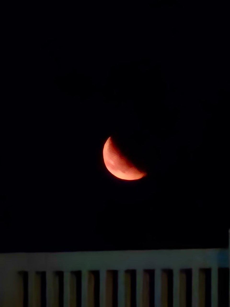 The Moon over Bari, Italy — last quarter, Lunar Day 23