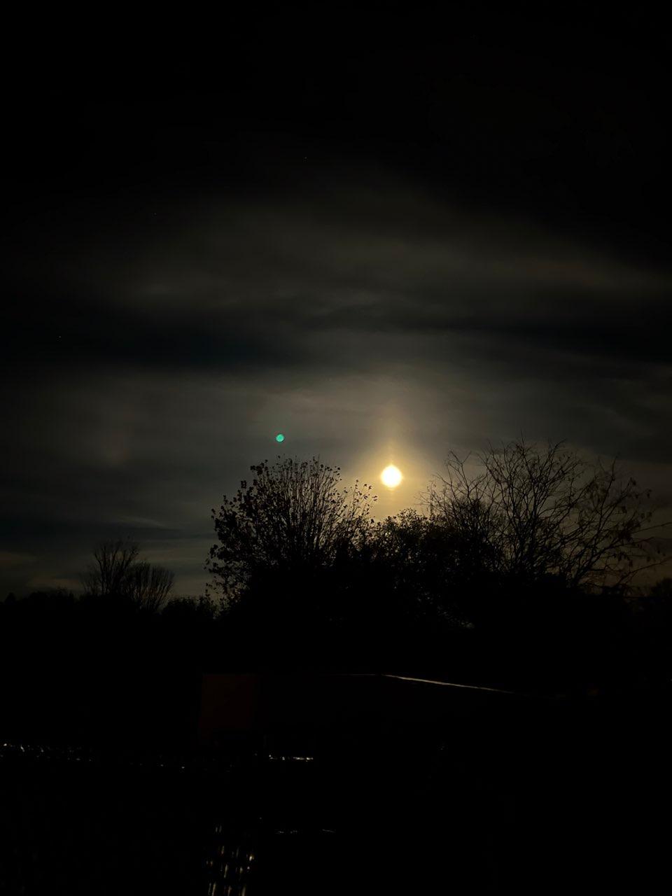 The Moon over Loyalist, Canada — full moon, Lunar Day 15