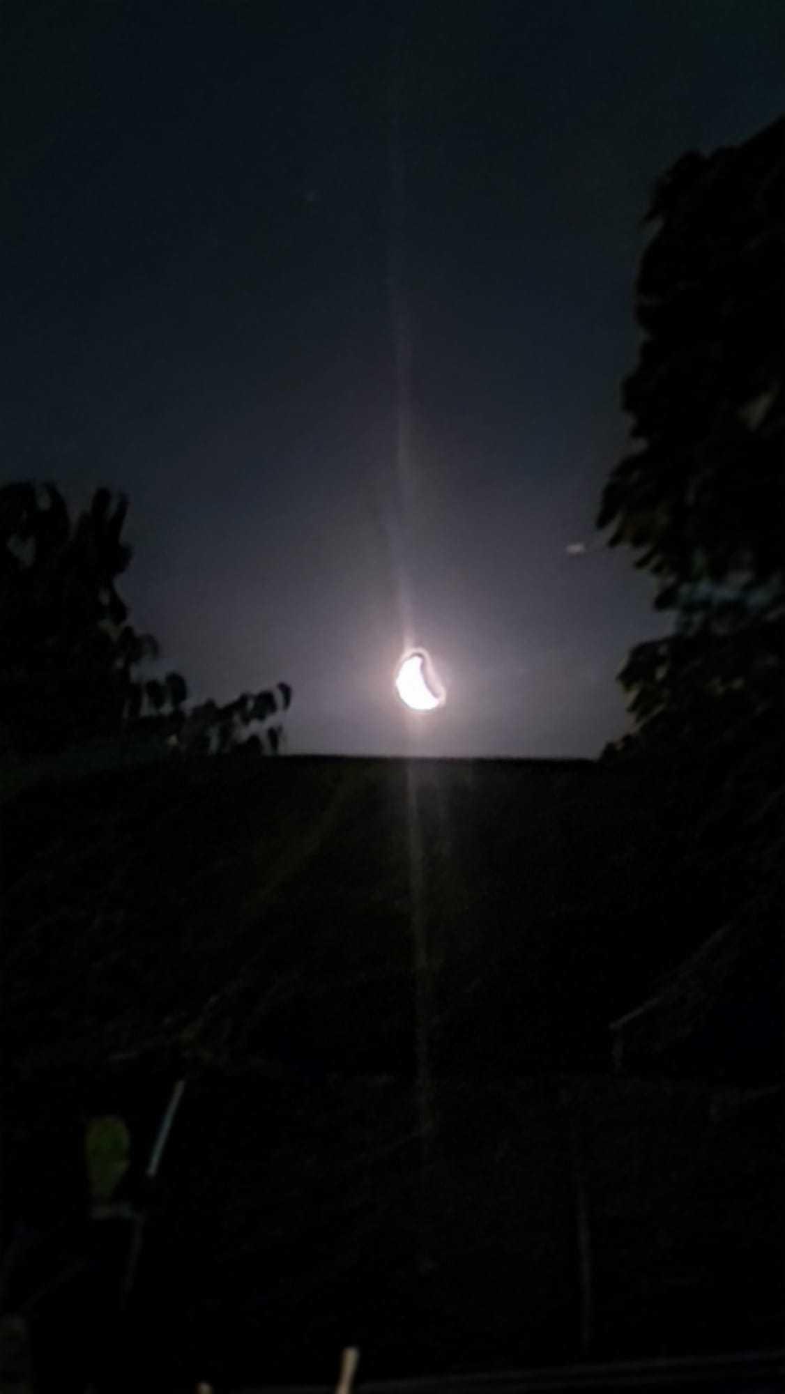 The Moon over United Kingdom — waning crescent, Lunar Day 24