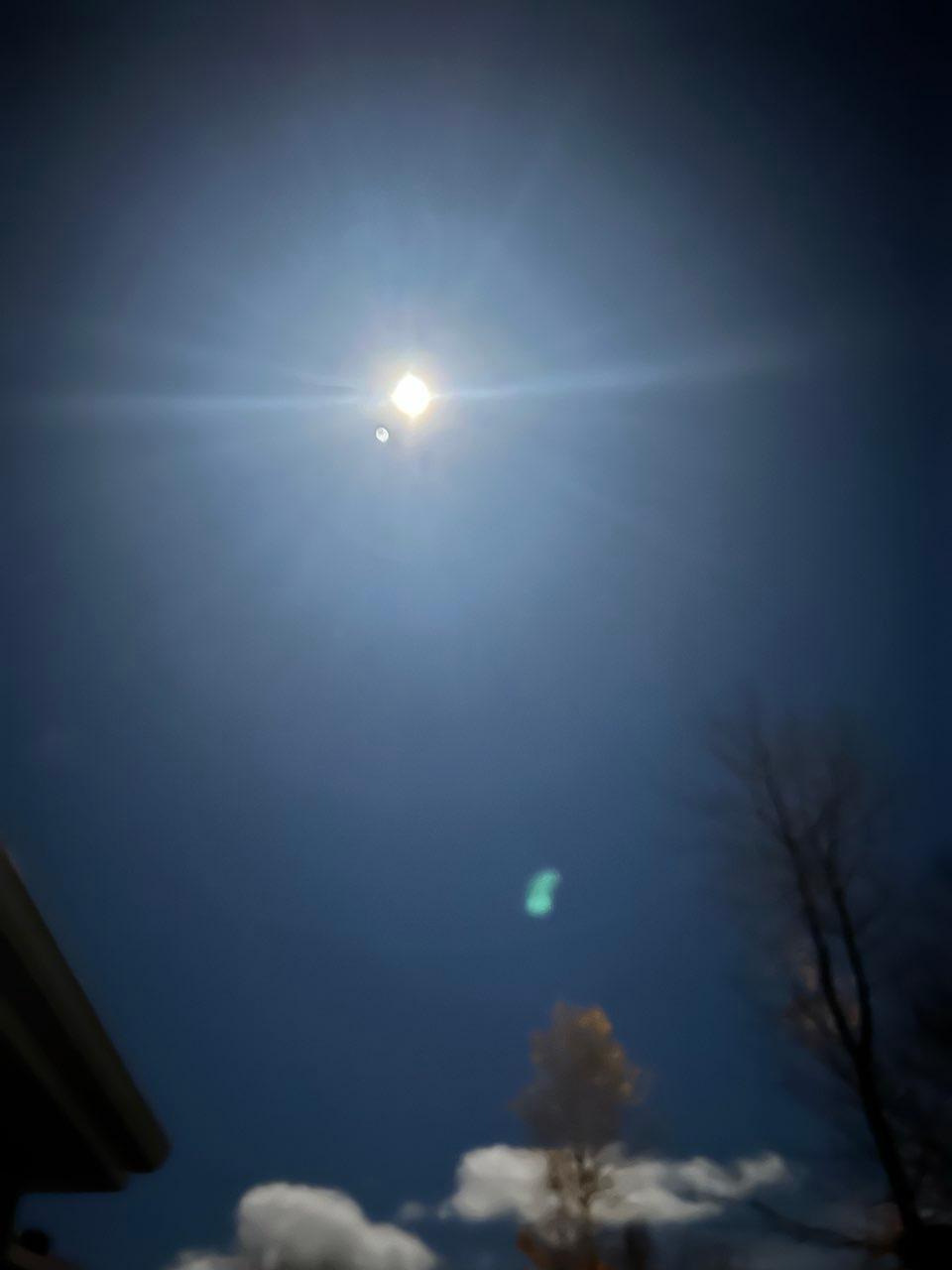 The Moon over Cap-Santé, Canada — full moon, Lunar Day 15
