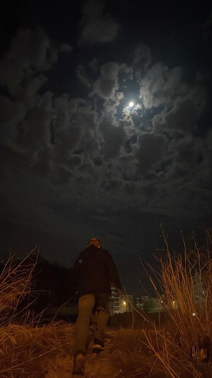 The Moon over Bari, Italy — full moon, Lunar Day 15