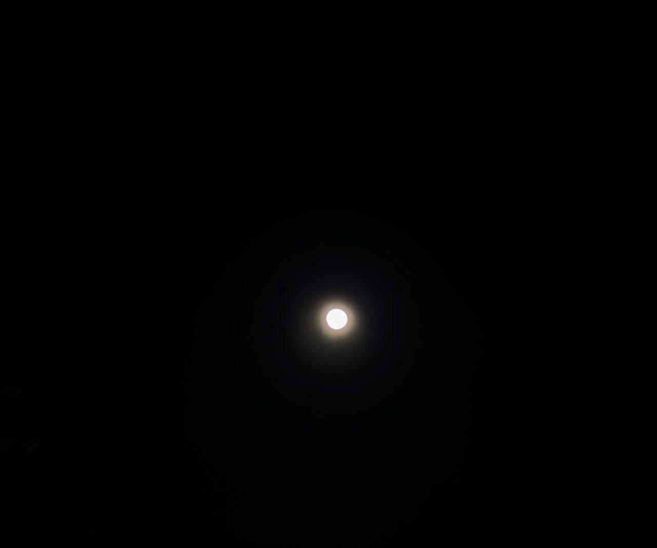 The Moon over Billère, France — full moon, Lunar Day 16