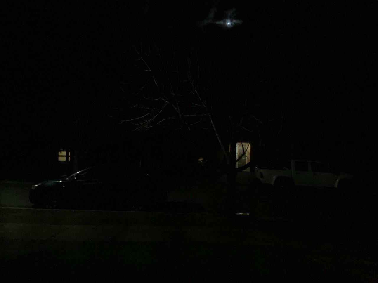 The Moon over Shepparton North, Australia — full moon, Lunar Day 15