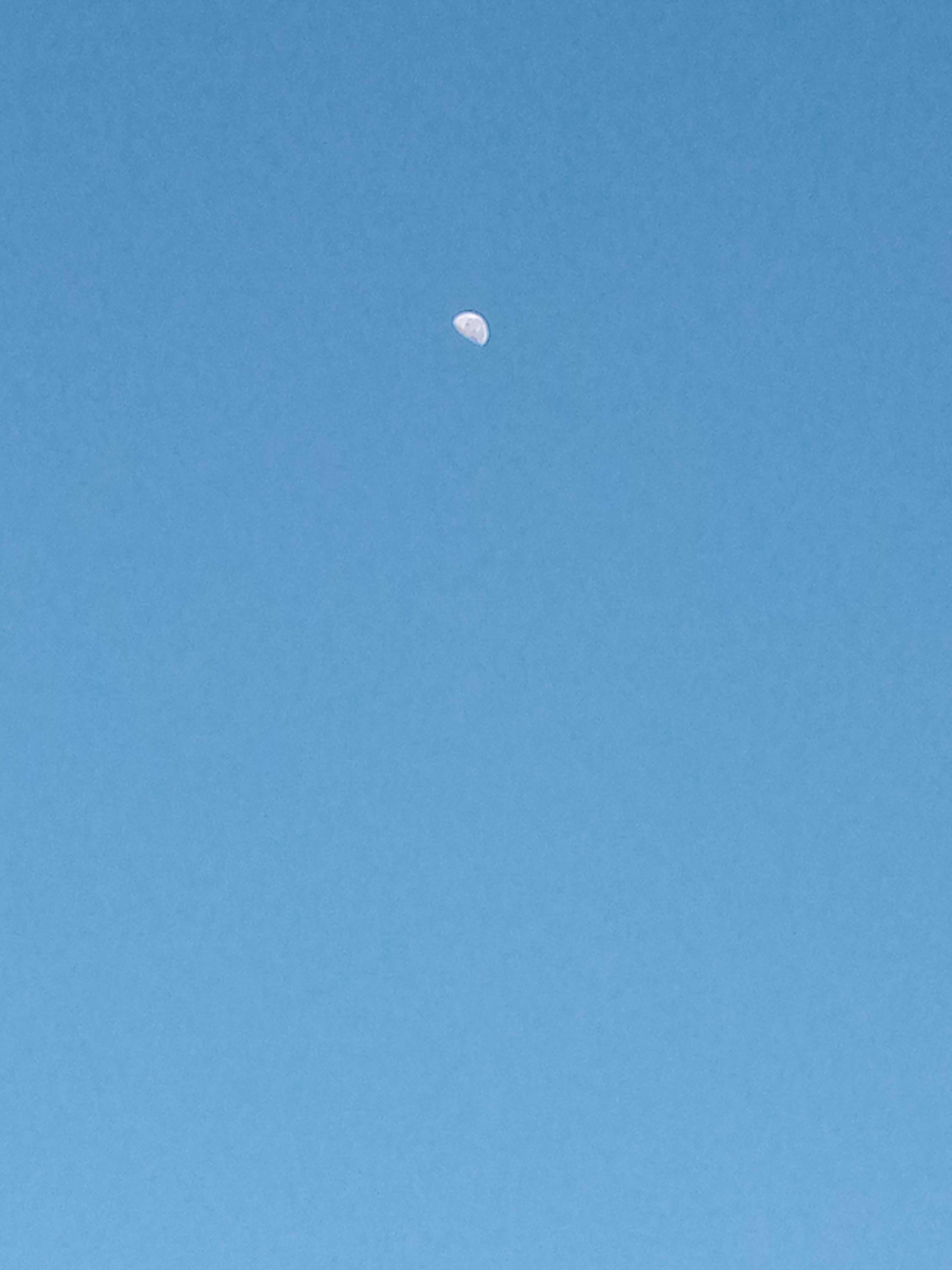 The Moon over Nyahururu, Kenya — last quarter, Lunar Day 21