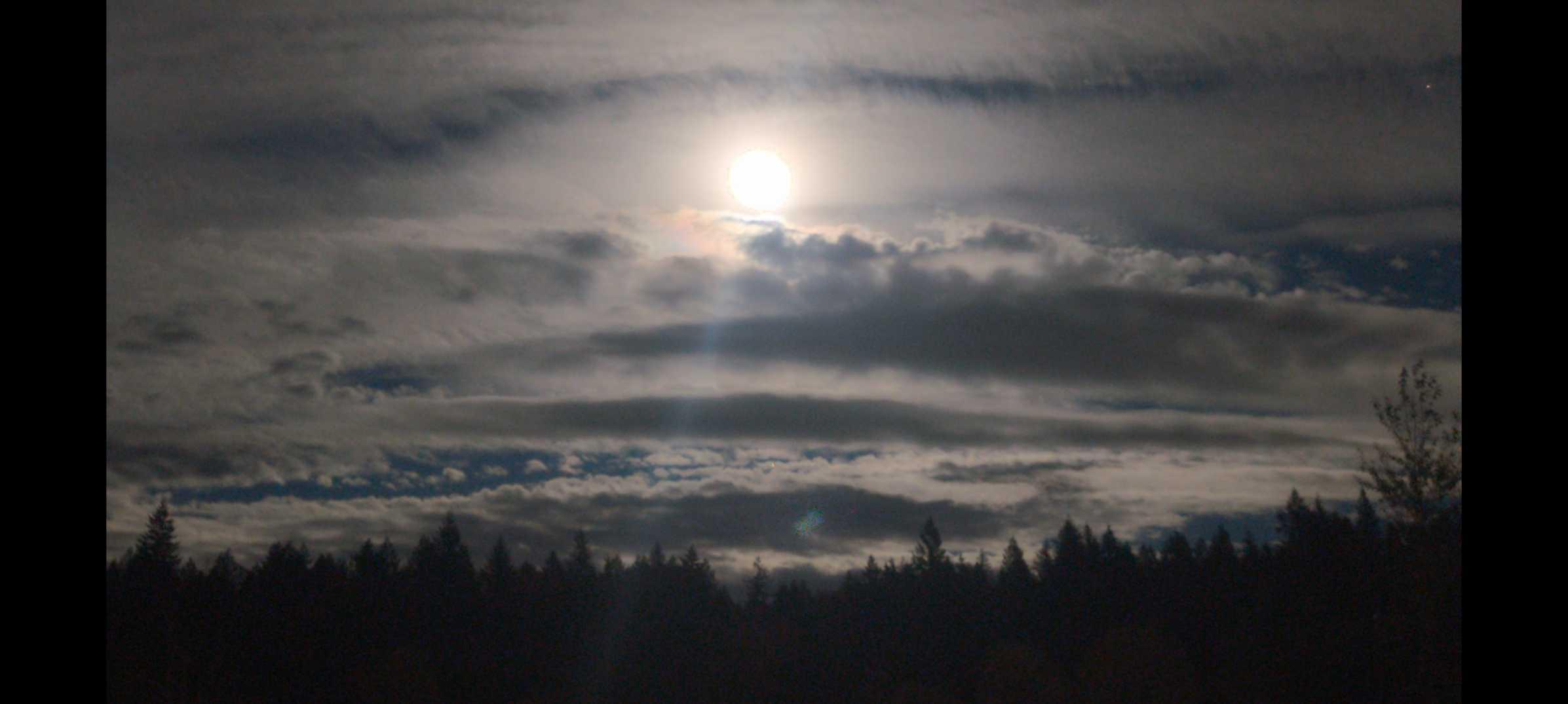 The Moon over Monroe, United States — full moon, Lunar Day 16