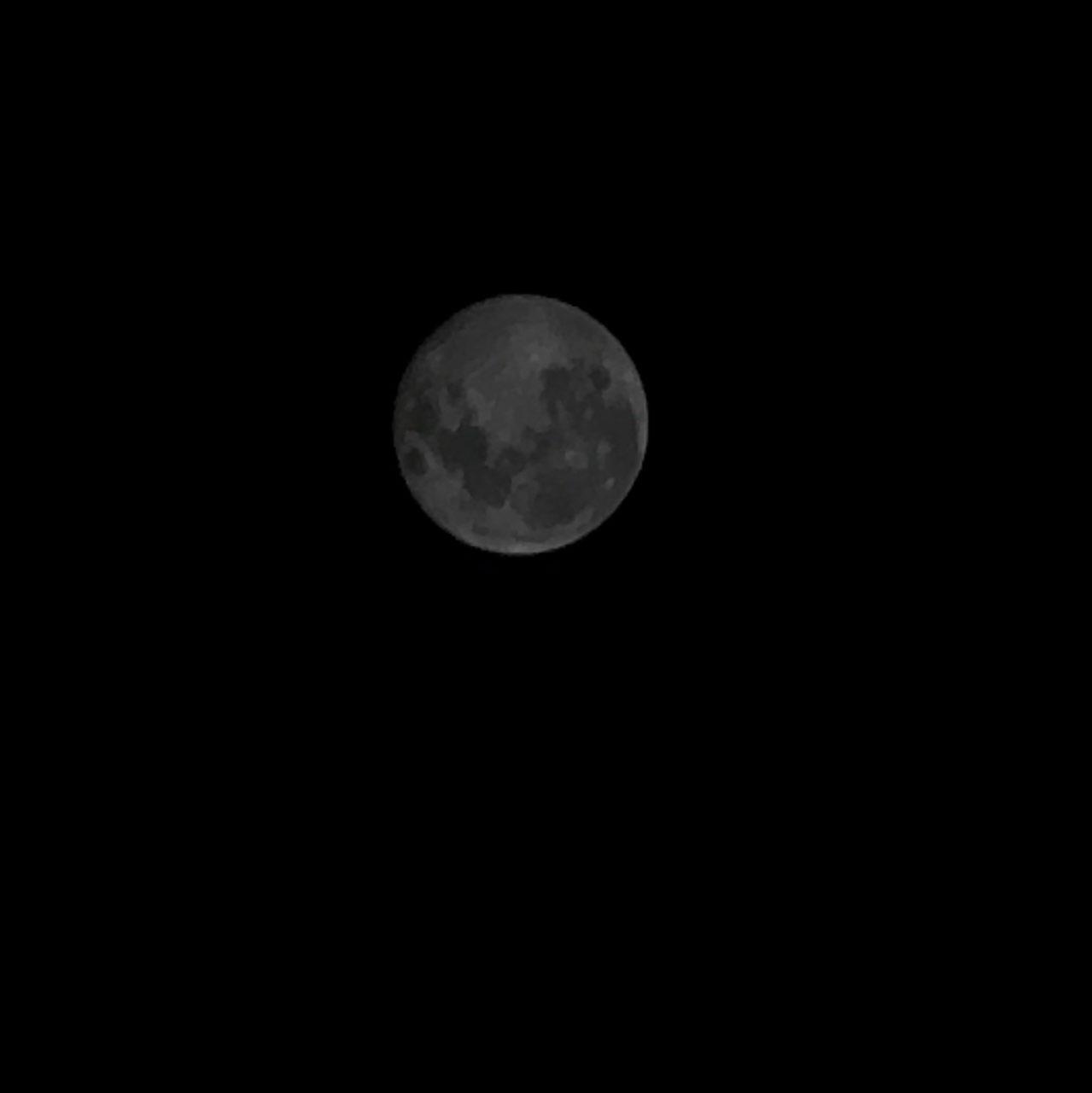 The Moon over Gawler East, Australia — full moon, Lunar Day 16