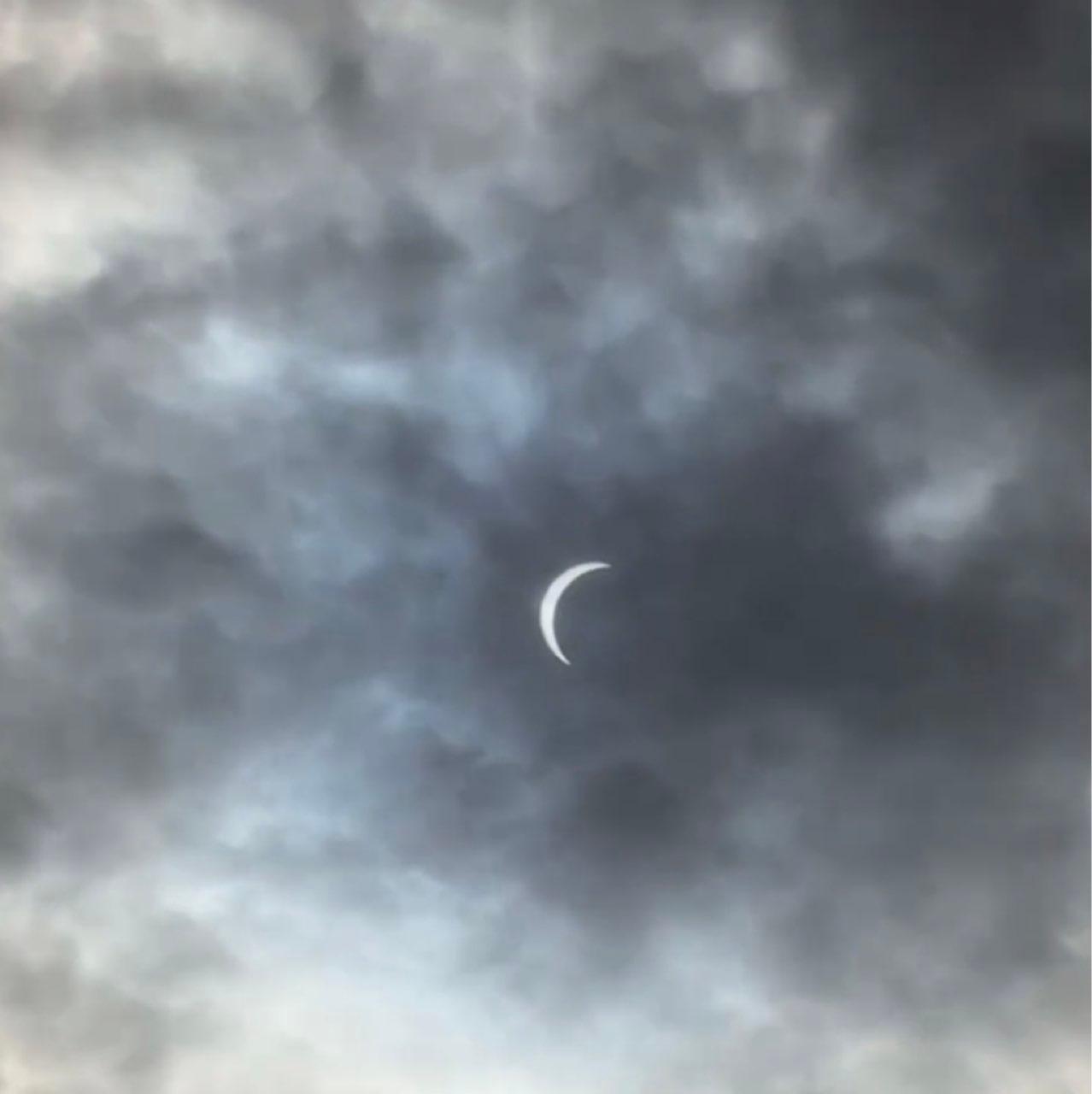 The Moon over Toulouse, Francia — new moon, Lunar Day 1