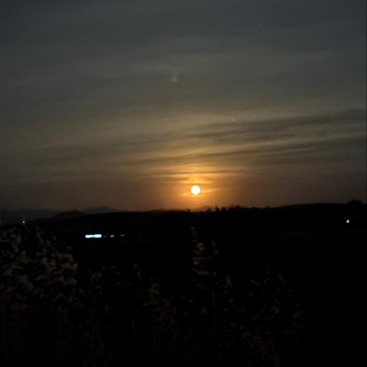 The Moon over Bornos, España — full moon, Lunar Day 16