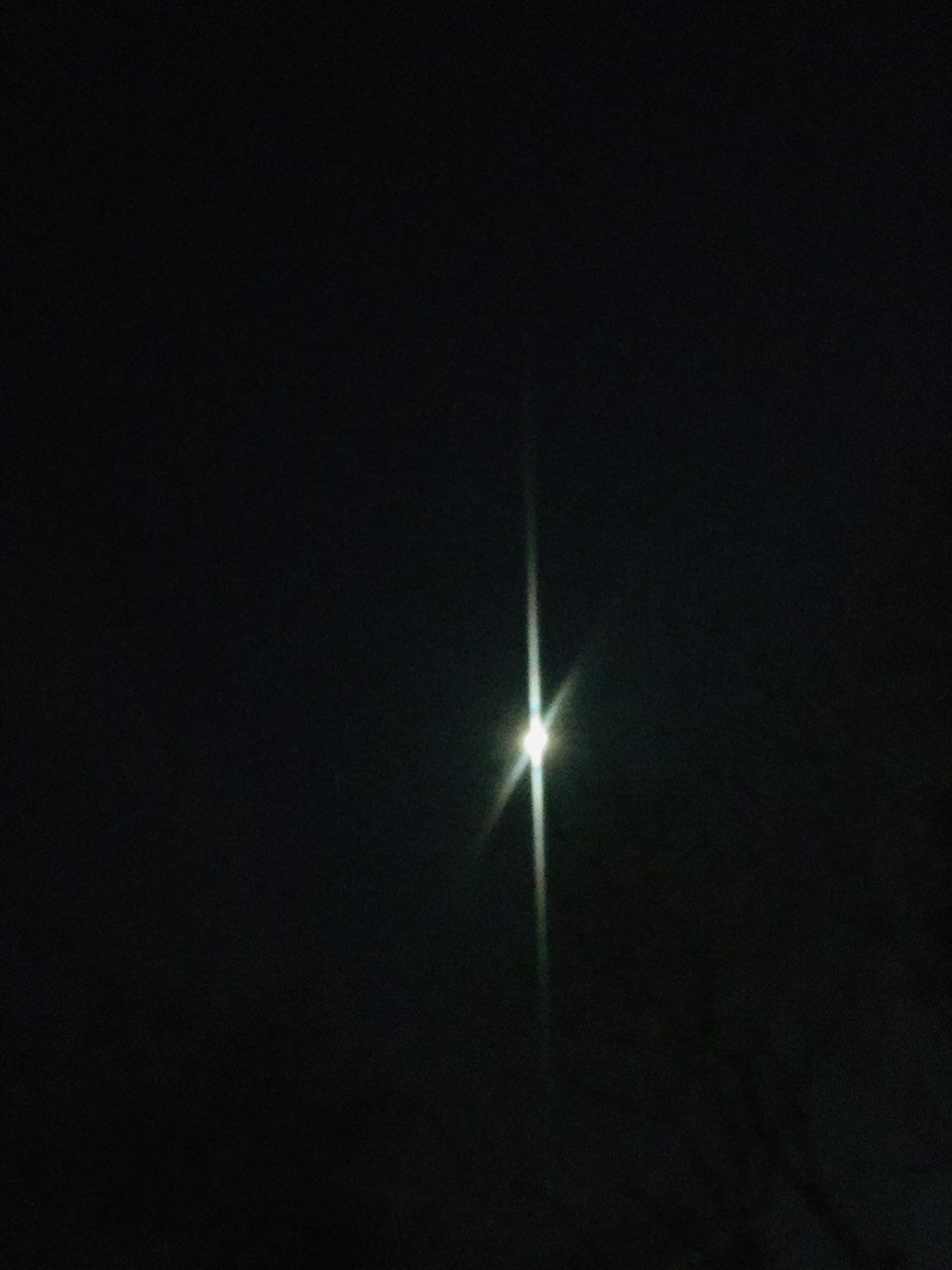 The Moon over Buenos Aires, Argentina — first quarter, Lunar Day 9