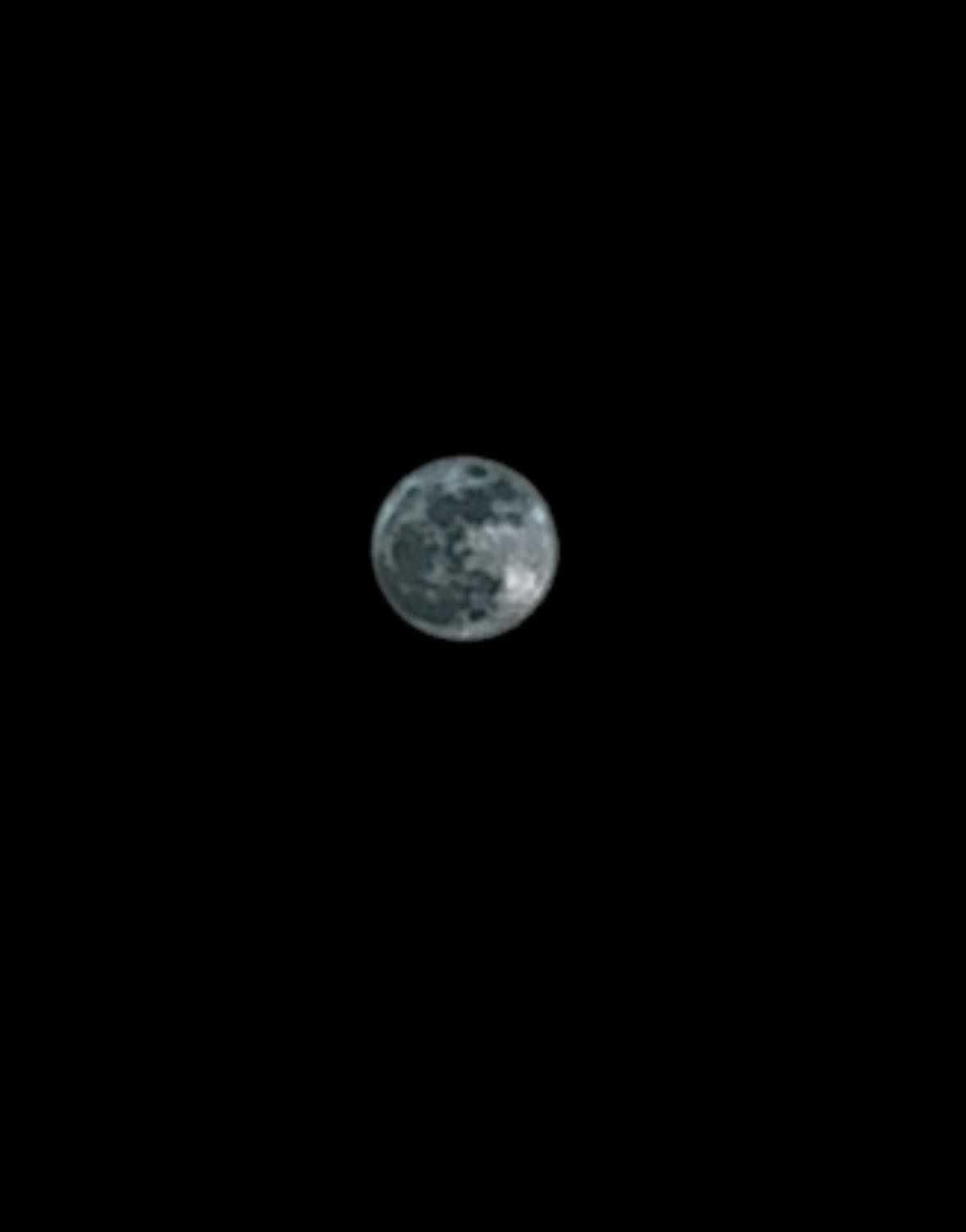 The Moon over Barrie, Canada — full moon, Lunar Day 16