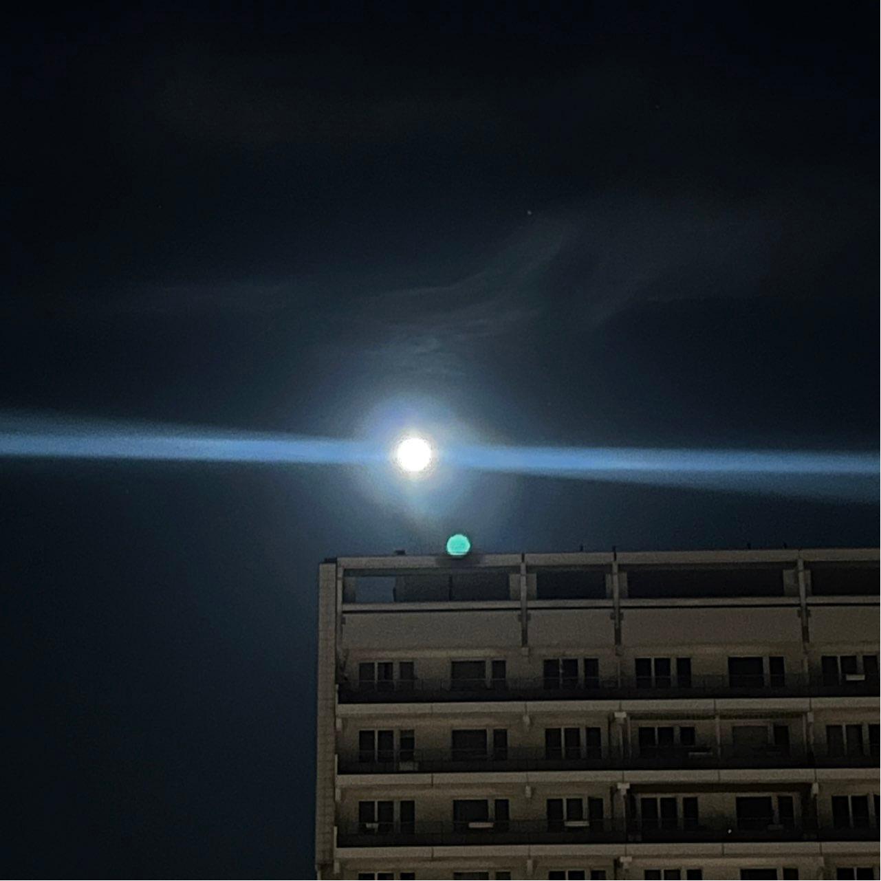 The Moon over Berlin, Germany — full moon, Lunar Day 15